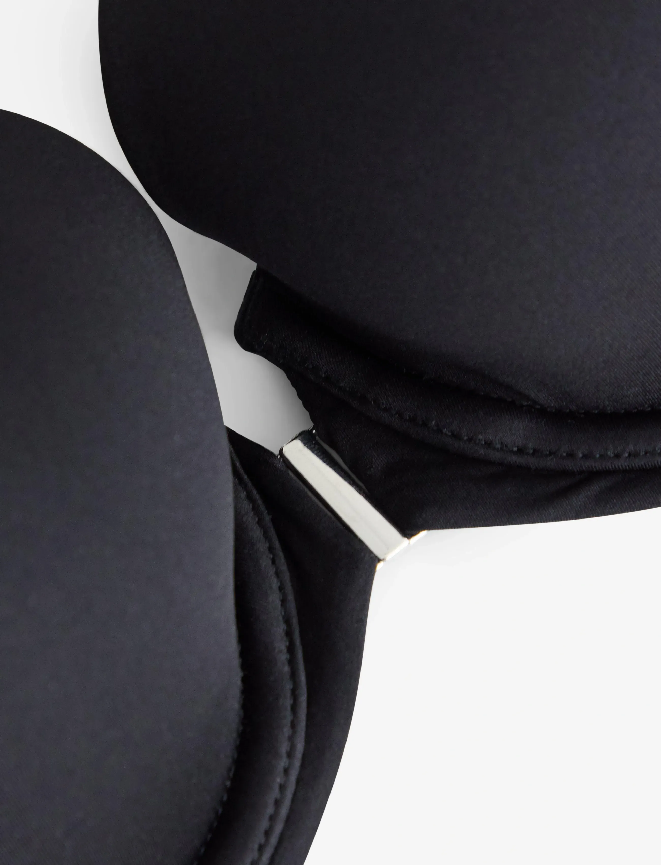 Lindex - Lilja t-shirt bra with front closure - t-särkide rinnahoidjad - black - 5