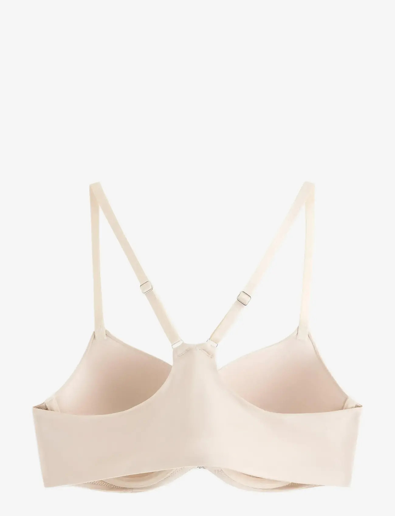 Lindex - Lilja t-shirt bra with front closure - t-särkide rinnahoidjad - light beige - 2