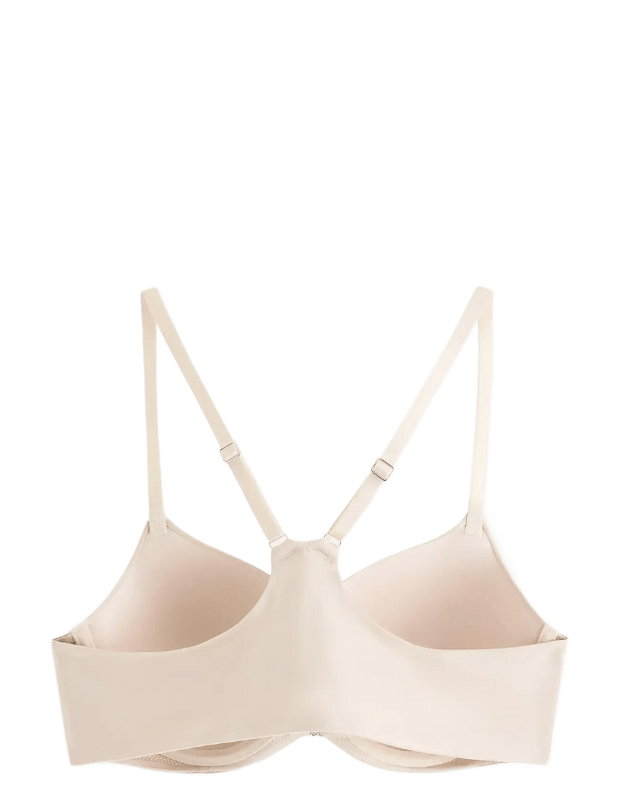 Lindex - Lilja t-shirt bra with front closure - t-shirt bh:ar - light beige - 2