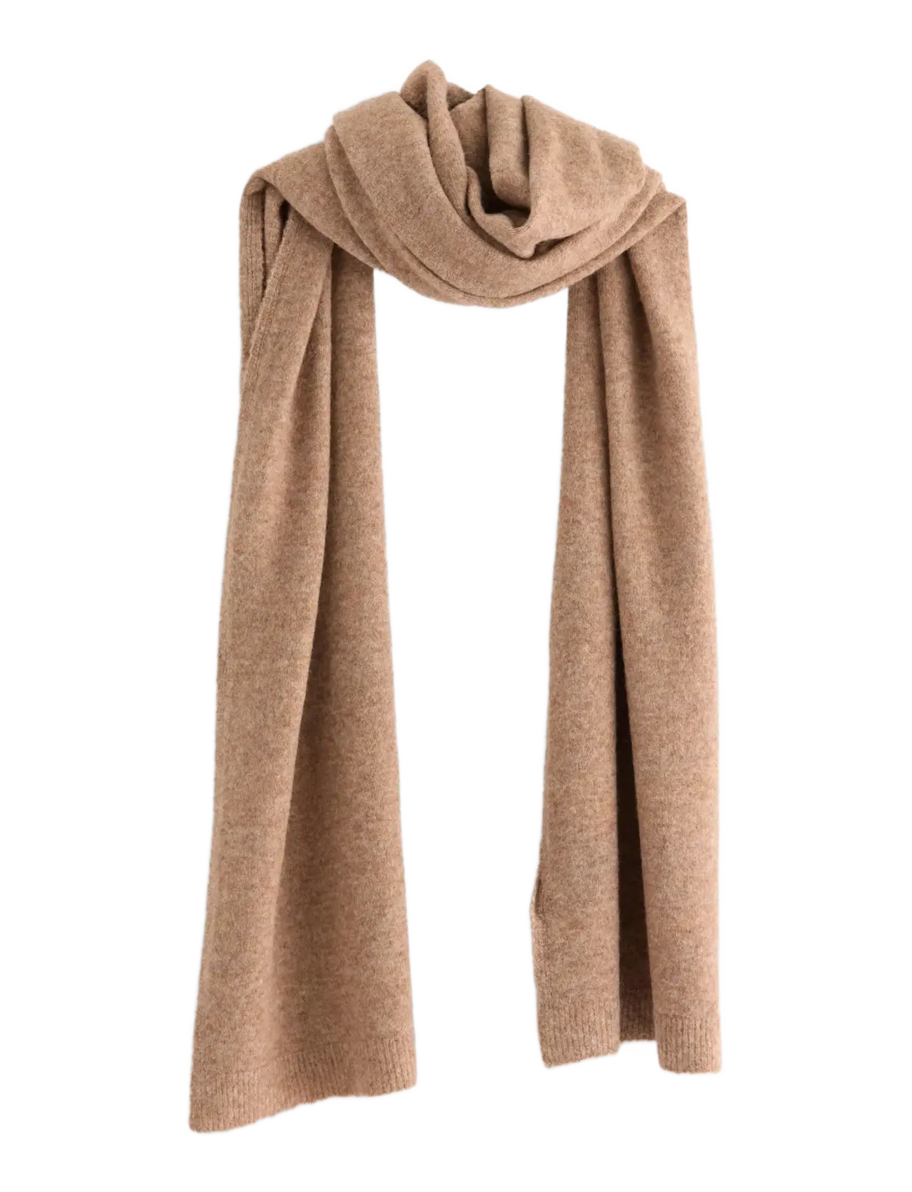 LINDEX Schal Strick Petra Beige - One Size - Damen