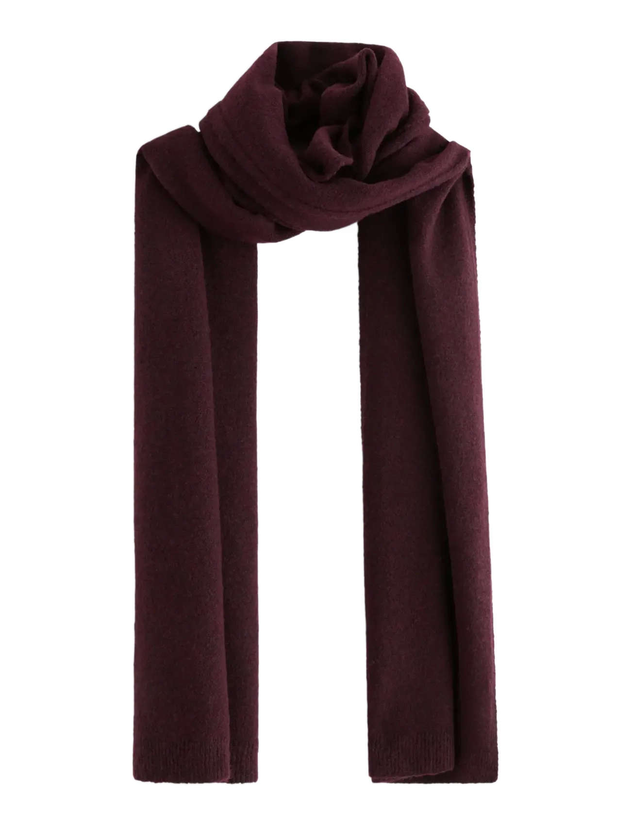 Lindex Scarf knitted Petra - Schals - RED WINE / burgundy