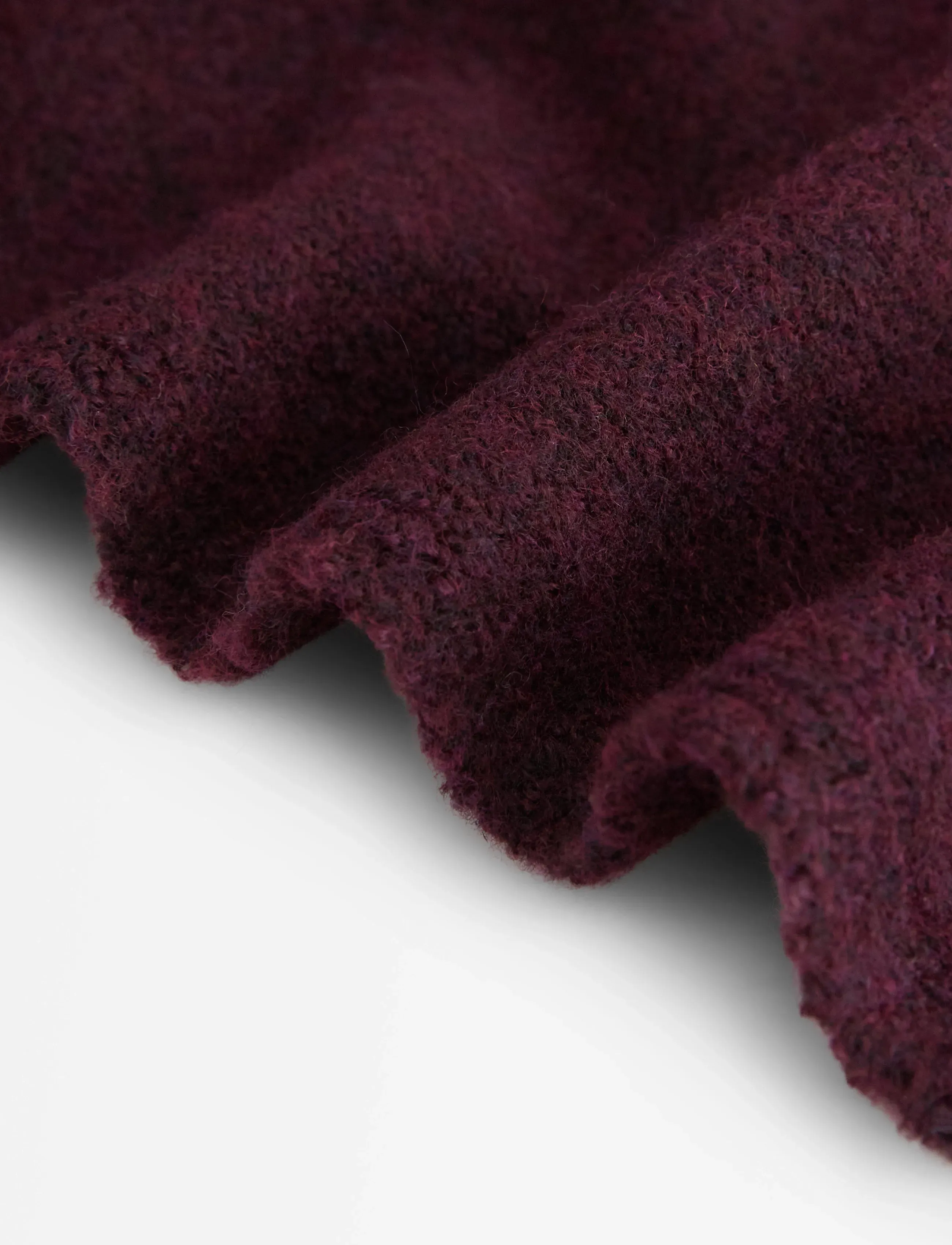 Lindex - Scarf knitted Petra - winterschals - red wine - 1