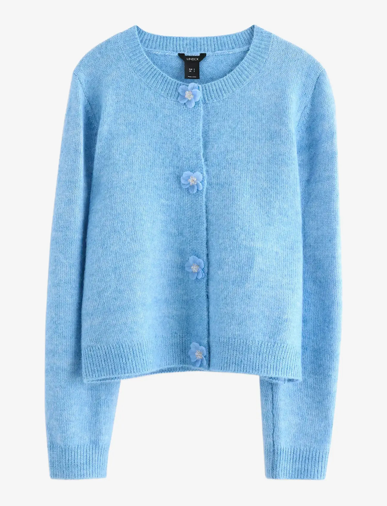 Lindex - Cardigan Malva - cardigans - light blue - 1