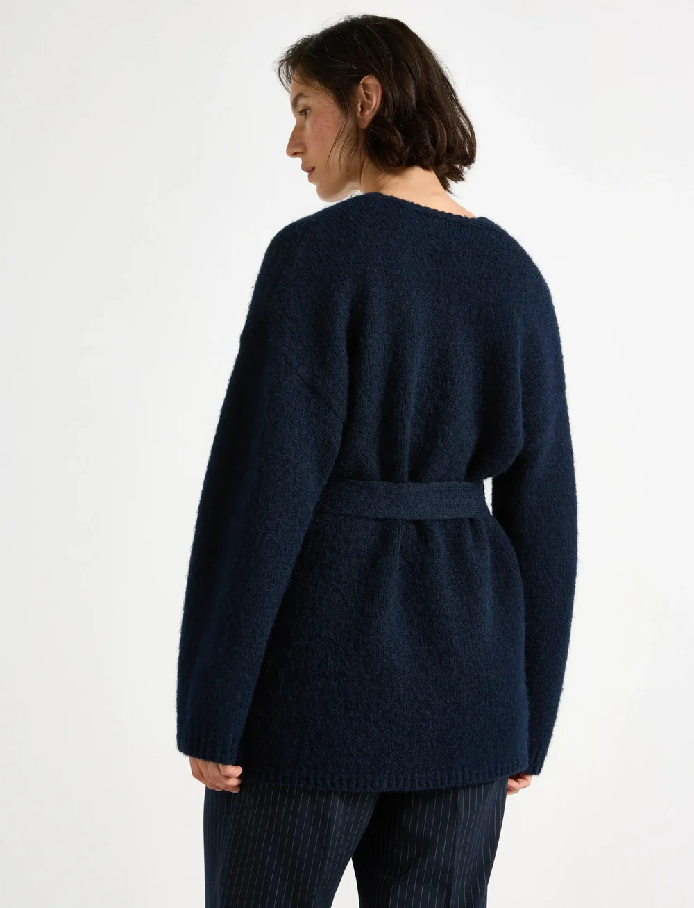 Lindex - Cardigan Malou - koftor - dark blue - 3