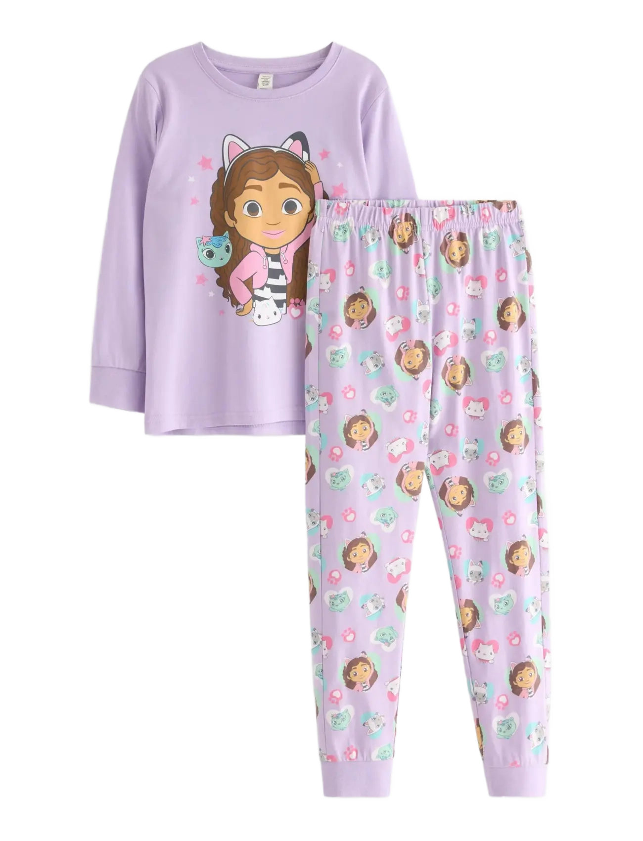 LINDEX Gabby's Dollhouse Pyjama Set Lila - 92 - Kinder