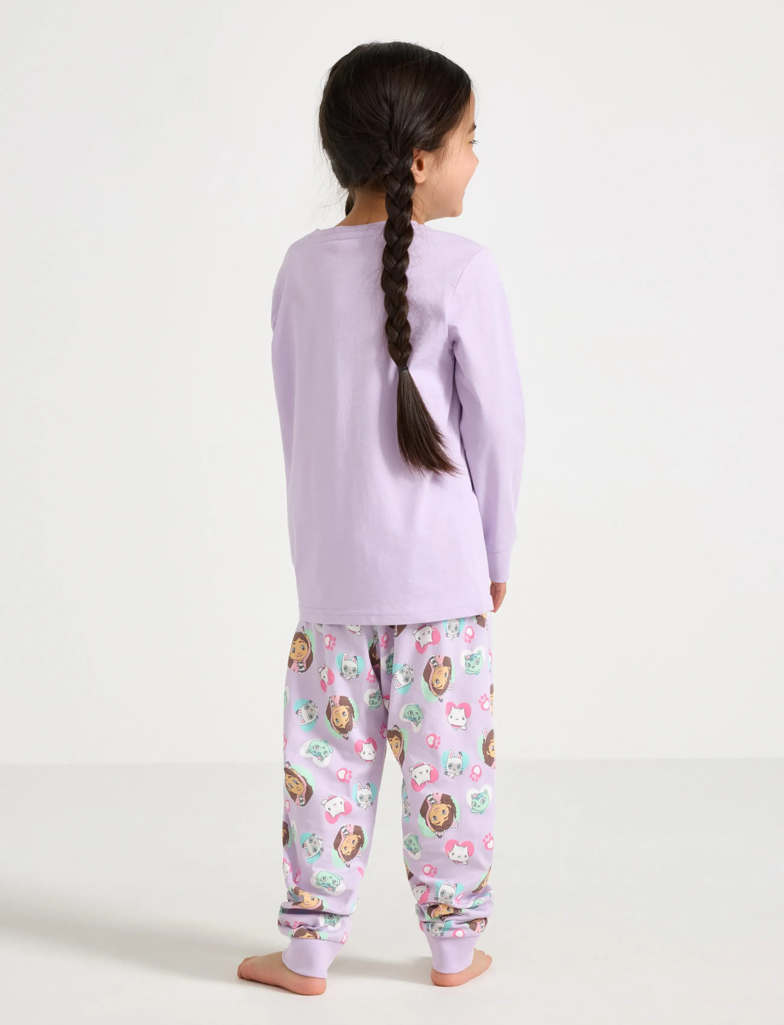 Lindex - Gabby's Dollhouse pyjama set - pyjama-sets - light lilac - 3