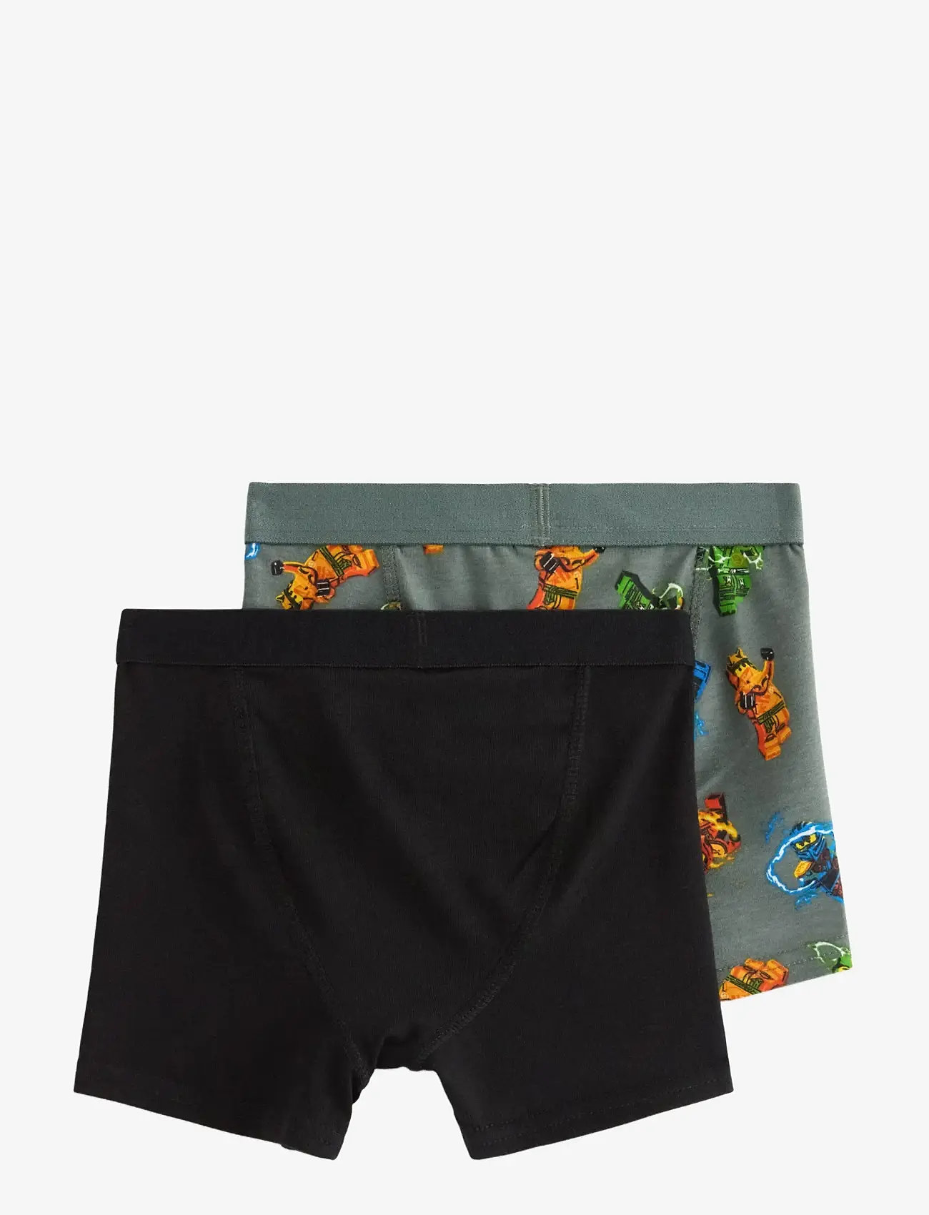 Lindex - Boxer 2 p Ninjago - pesu - black - 1