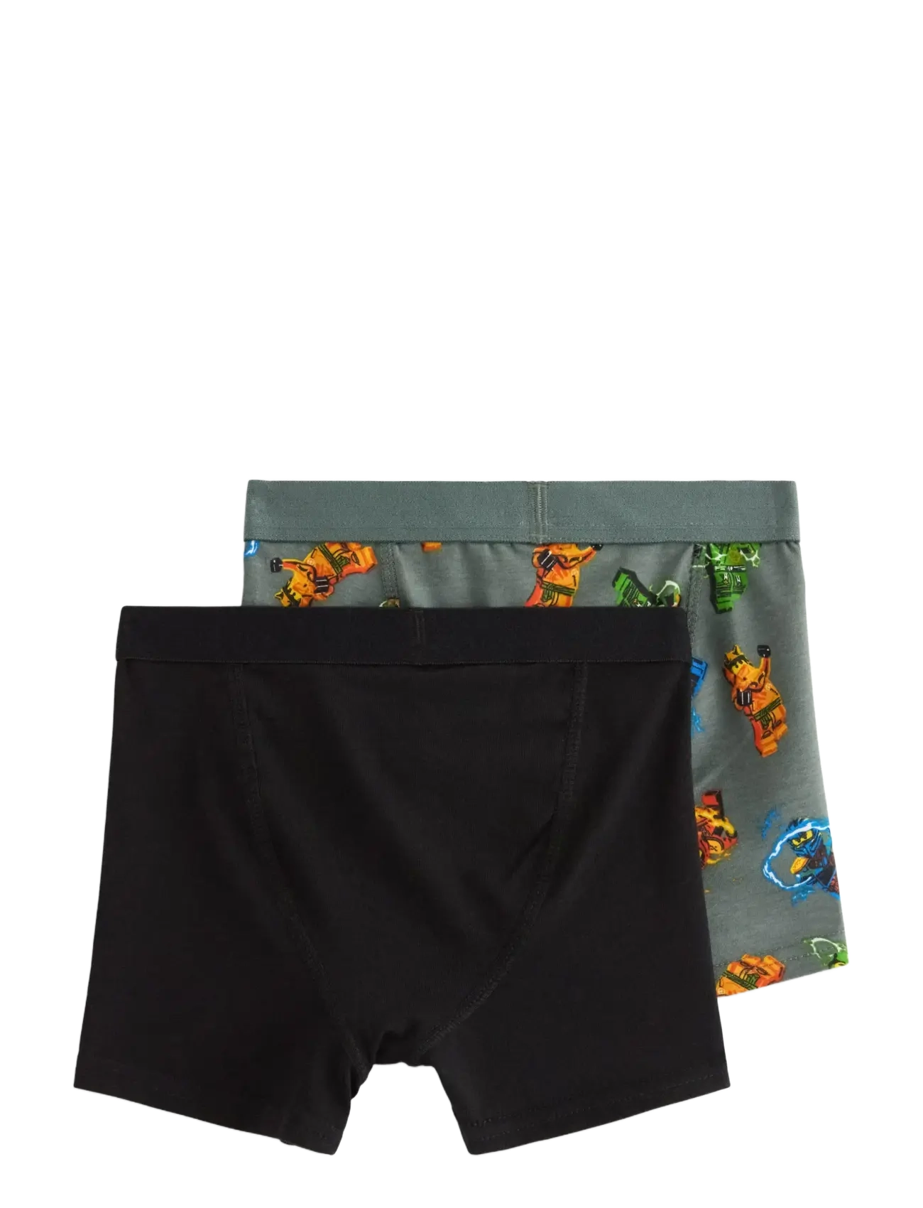 Lindex - 2-pack Ninjago boxer shorts - black - 1