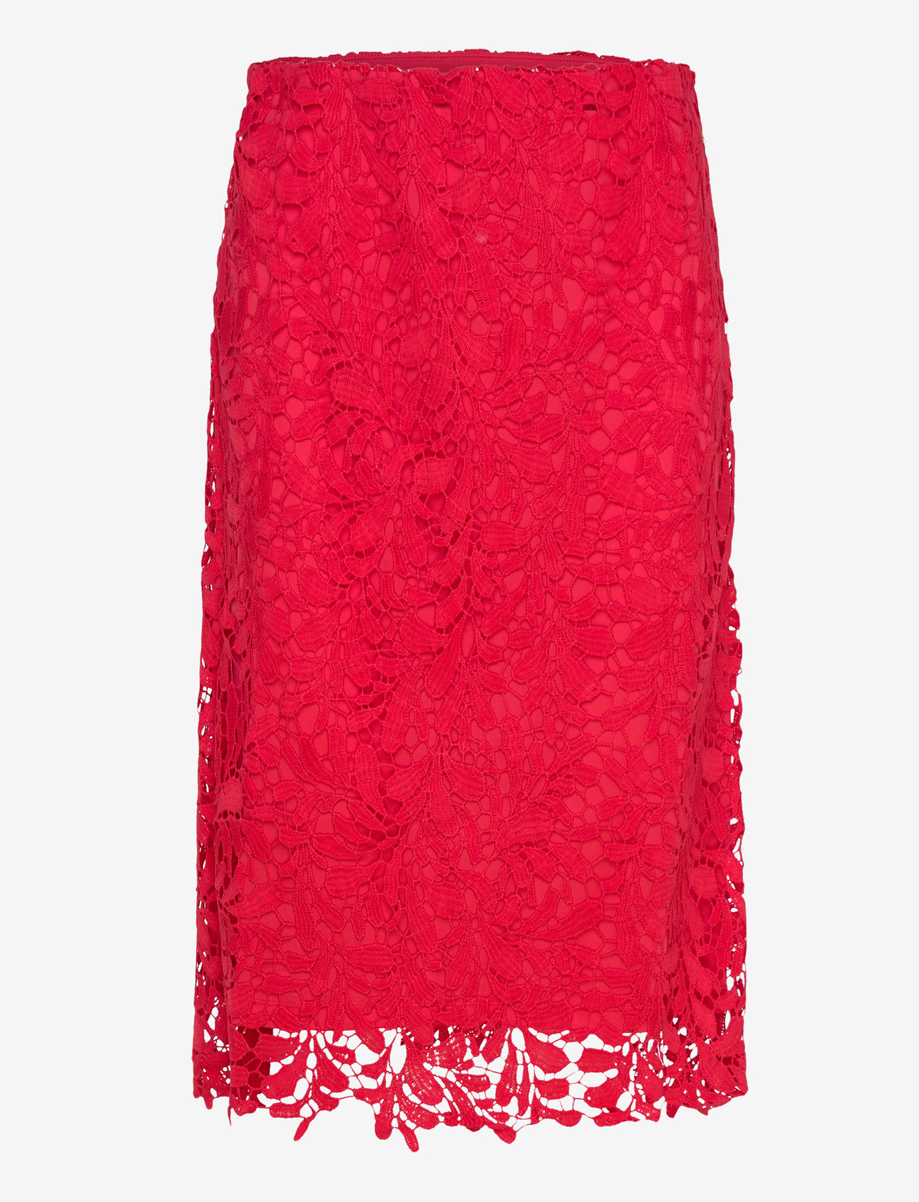 Lindex - Skirt Selena - midi skirts - red - 1