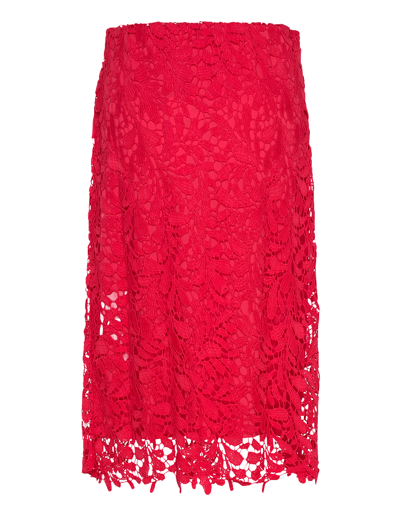 Lindex - Skirt Selena - midiseelikud - red - 2