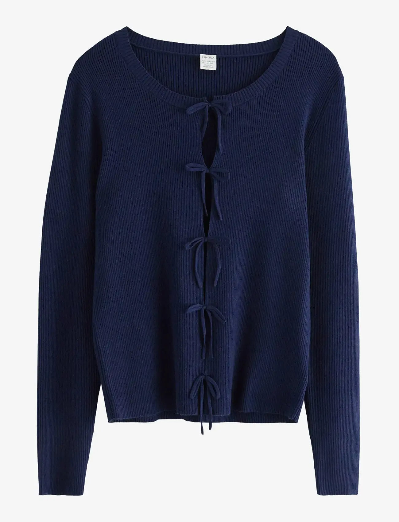 Lindex - Sweater with bows at front - długi rękaw - dark blue - 1