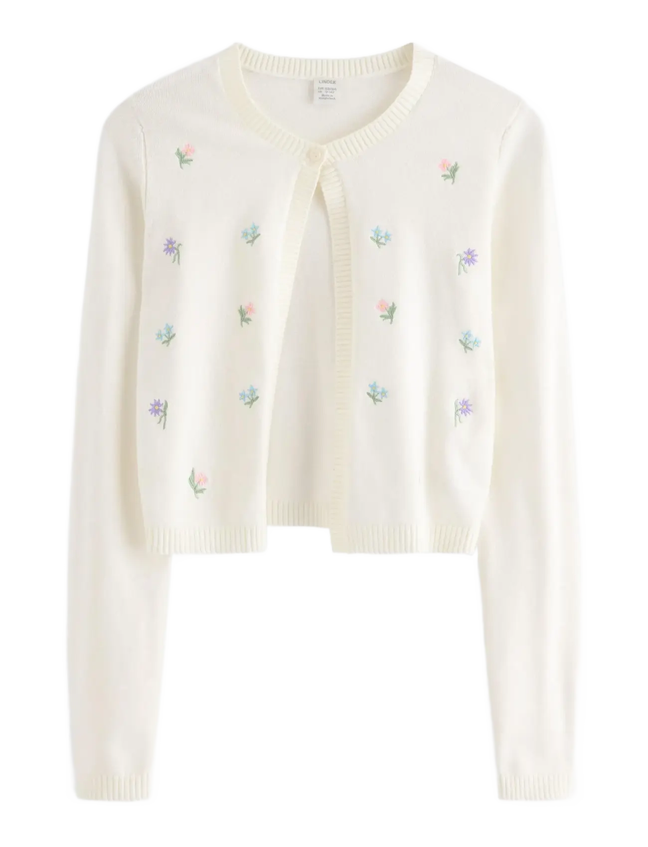 LINDEX Strick Cardigan Cream - 128 - Kinder