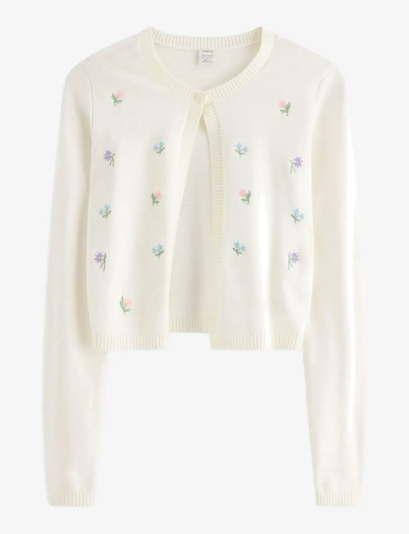 Lindex - Knitted cardigan - cardigans - off white - 1