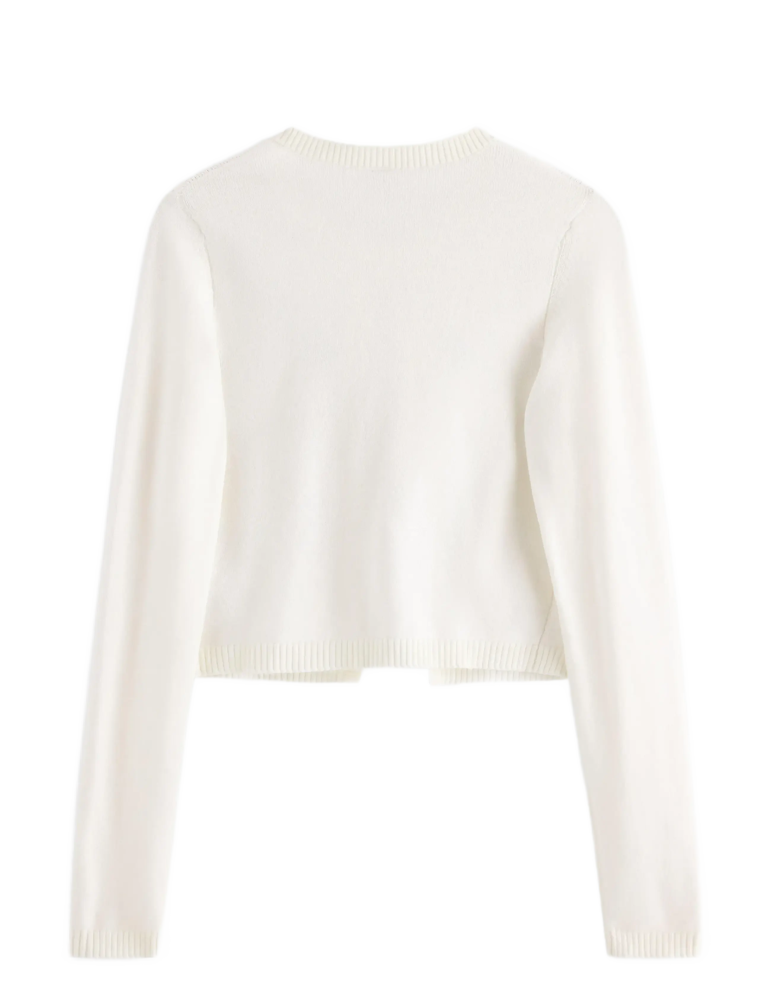 Lindex - Knitted cardigan - koftor - off white - 2