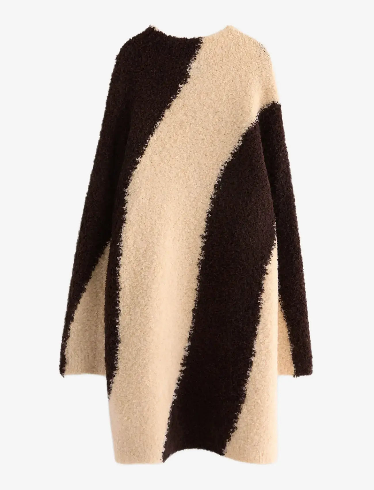 Lindex - Dress Willa - stickade klänningar - light dusty beige - 2