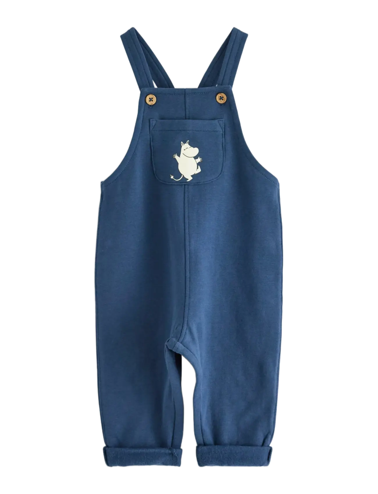 Trousers Dungerees w pocket Mo - DARK BLUE