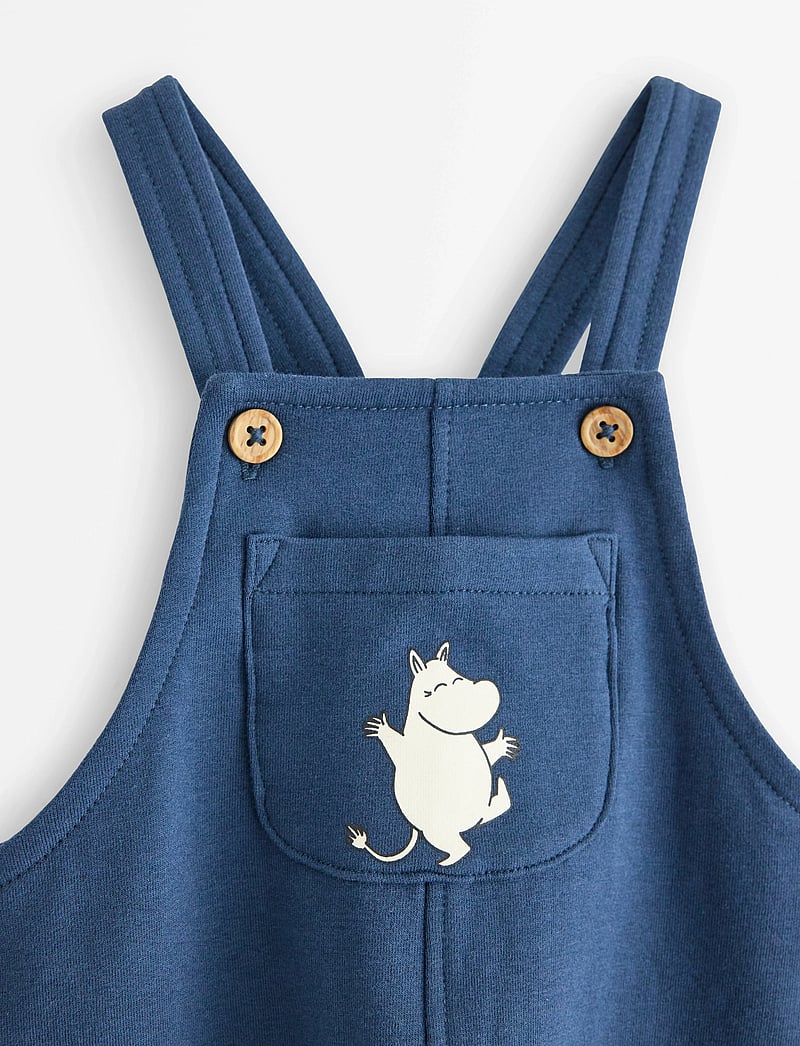 Lindex - Trousers Dungerees w pocket Mo - overalls - dark blue - 2