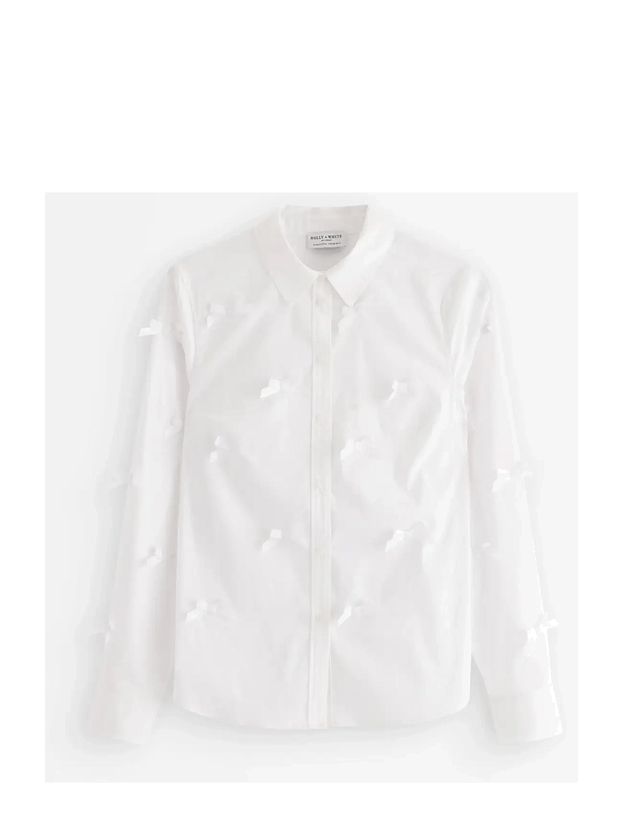 Lindex - Shirt Margot - langärmlige hemden - white - 1