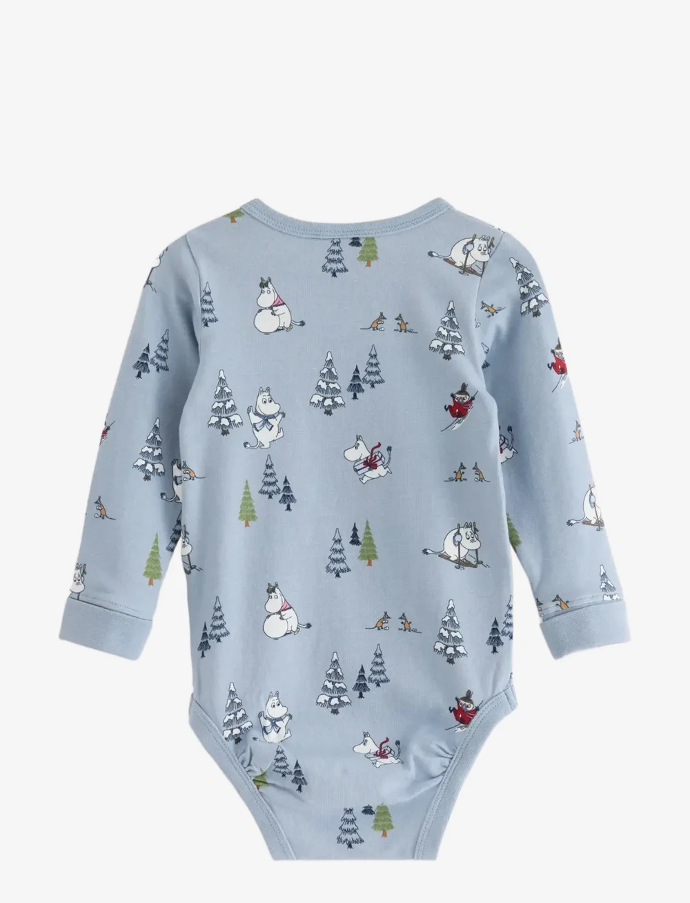 Lindex - Body Moomin winter - langärmelig - light dusty blue - 1