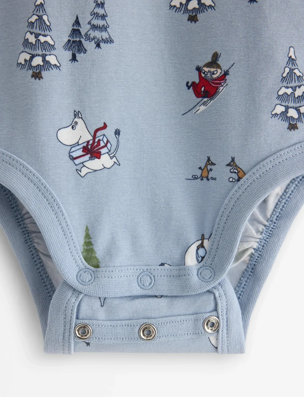 Lindex - Body Moomin winter - langärmelig - light dusty blue - 2