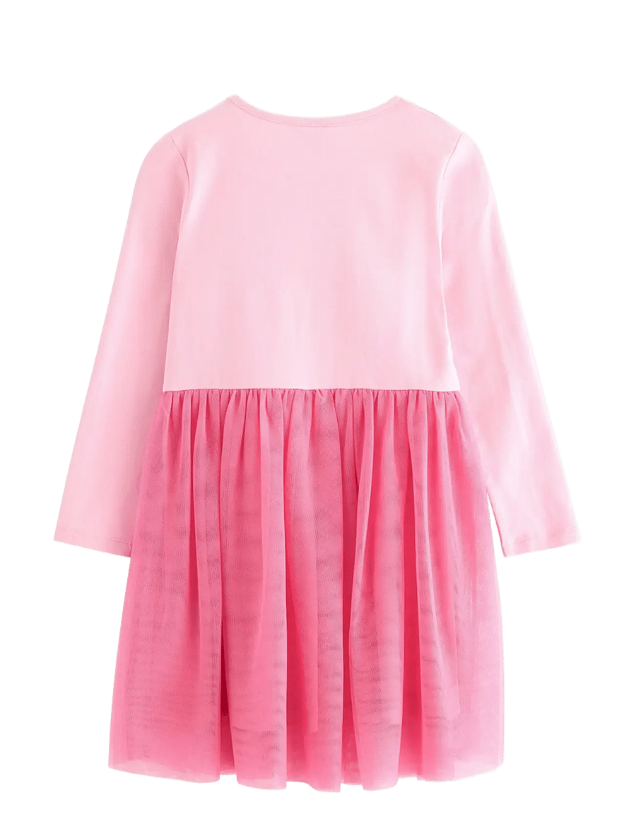 Lindex - dress mesh Hello Kitty - pikkade varrukatega vabaajakleidid - light pink - 2