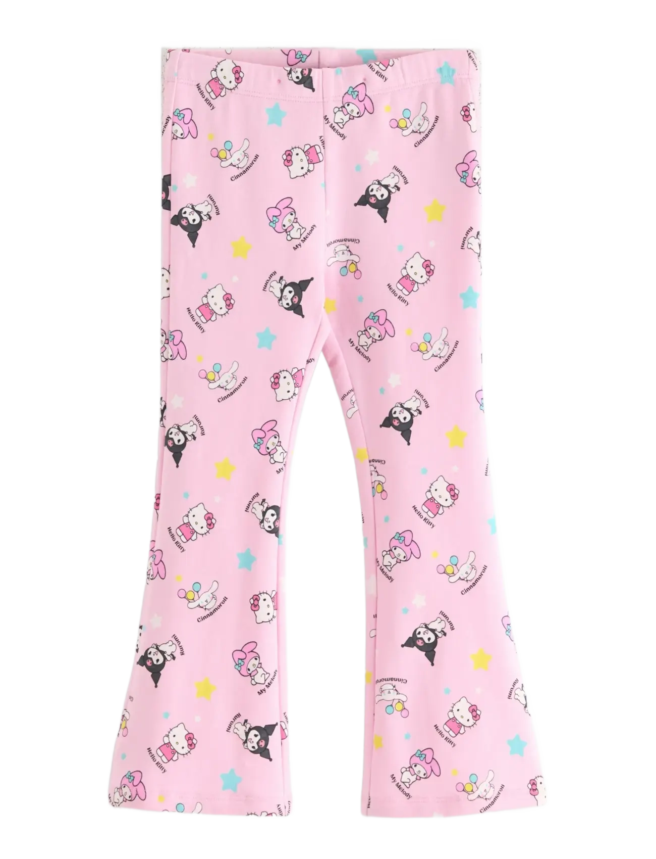 Lindex Leggings flare Hello Kitty - Leggings - LIGHT PINK / pink/rose