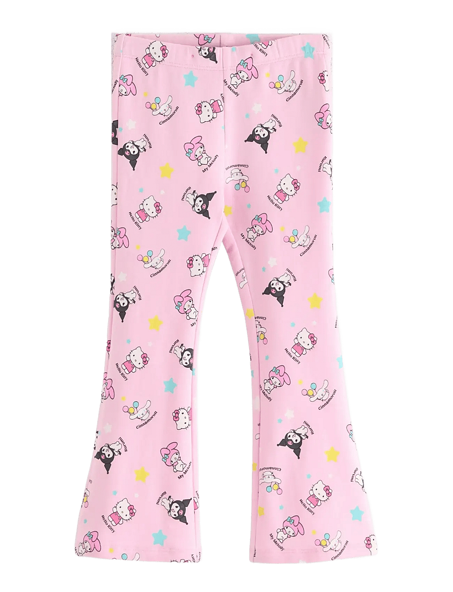 Lindex - Leggings flare Hello Kitty - leggings - light pink - 0