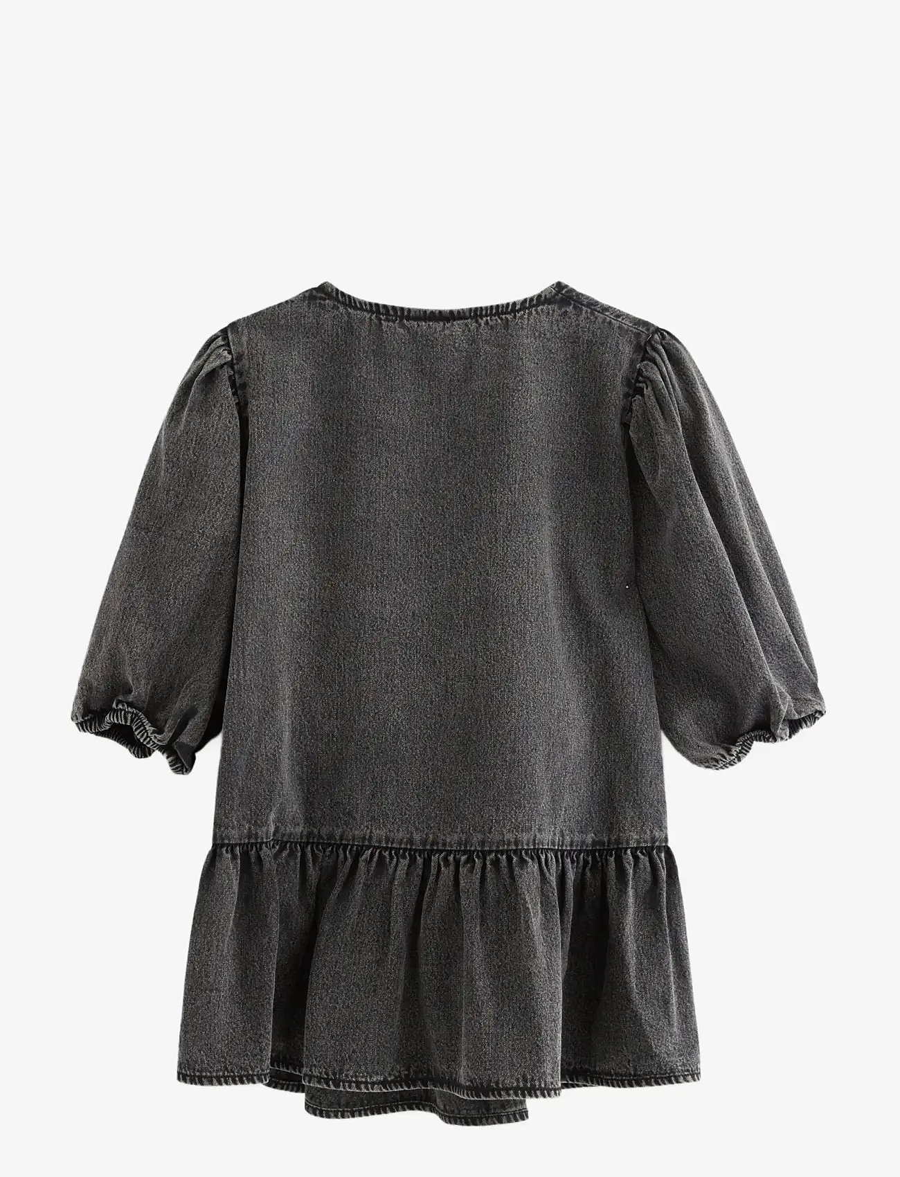 Lindex - Blouse Henrietta - lühikeste varrukatega pluusid - black denim - 2