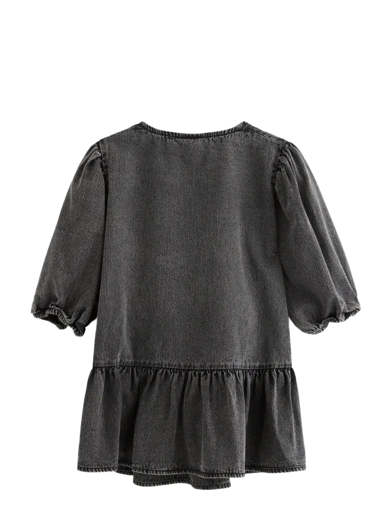 Lindex - Blouse Henrietta - blūzes ar īsām piedurknēm - black denim - 2
