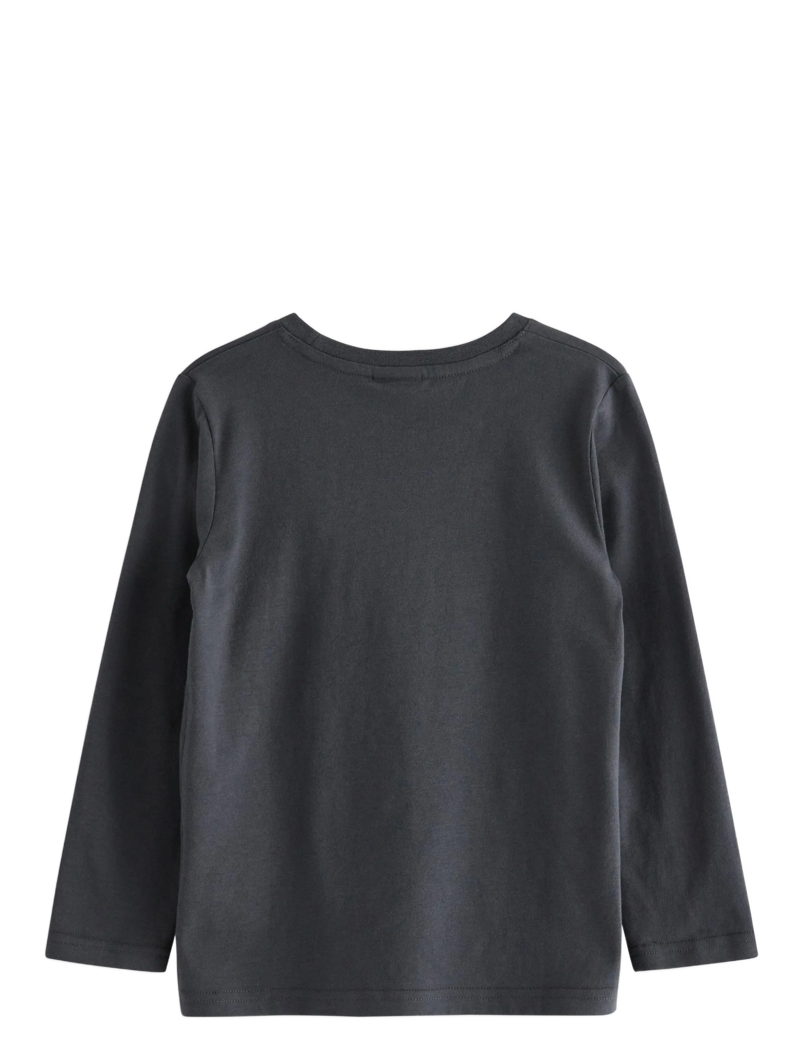 Lindex - Top LS Hot wheel - langärmelig - dark dusty grey - 2