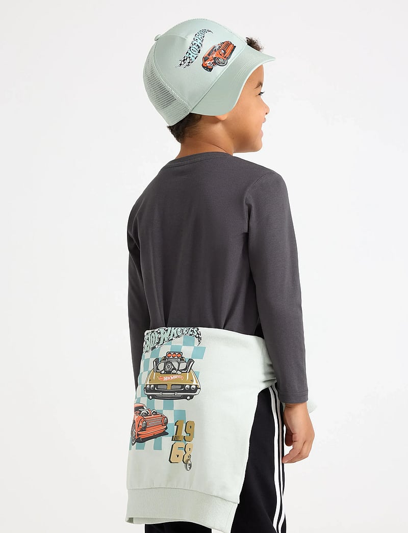 Lindex - Top LS Hot wheel - langärmelig - dark dusty grey - 3