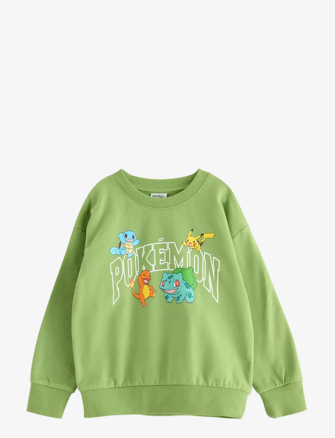 Lindex - Sweatshirt Pokemon - sweatshirts - green - 1