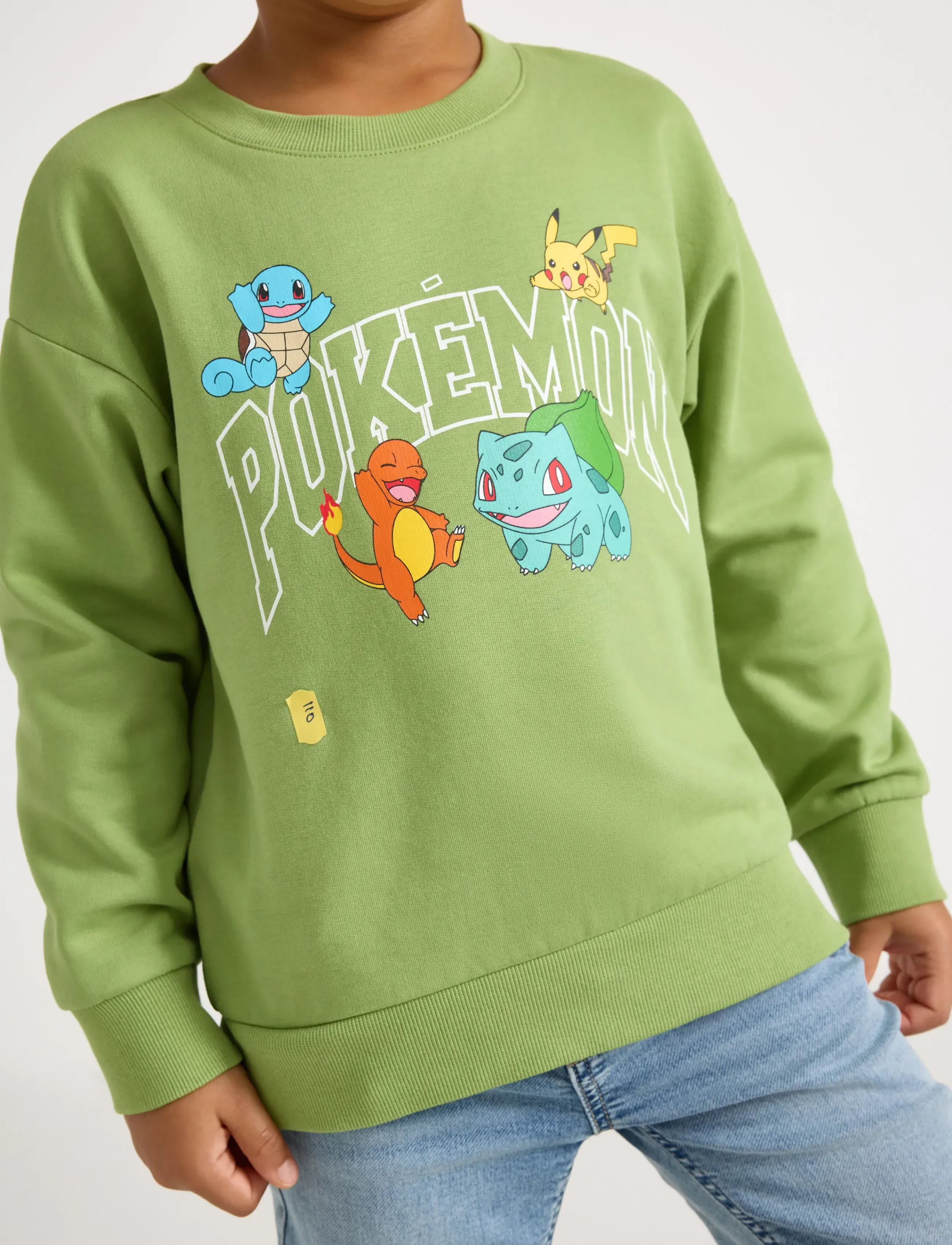 Lindex - Sweatshirt Pokemon - dressipluusid - green - 4