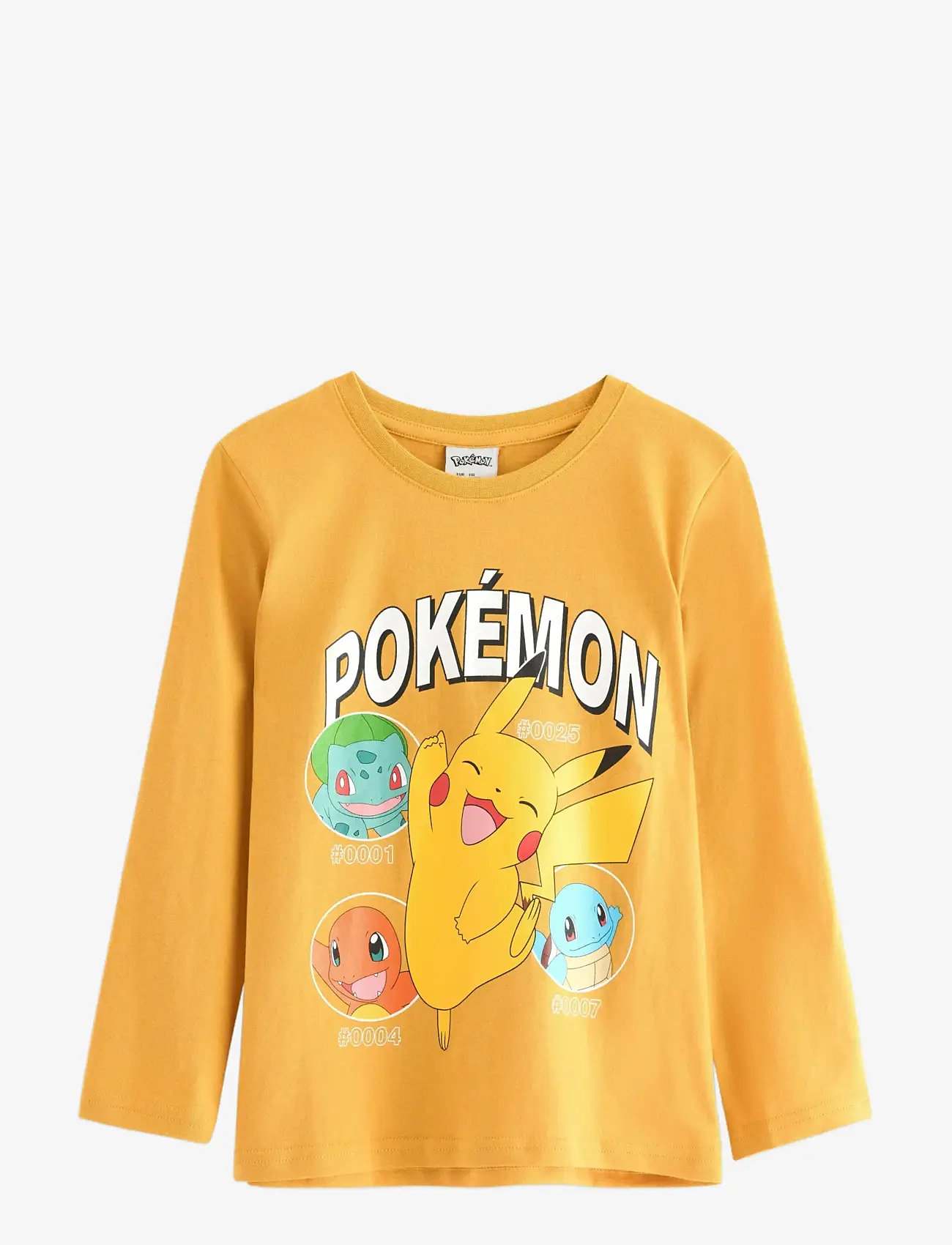 Lindex - Top LS pokemon - langärmelig - light dusty yellow - 1