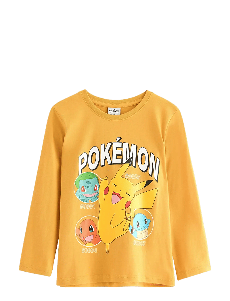 Lindex - Top LS pokemon - langärmelig - light dusty yellow - 1