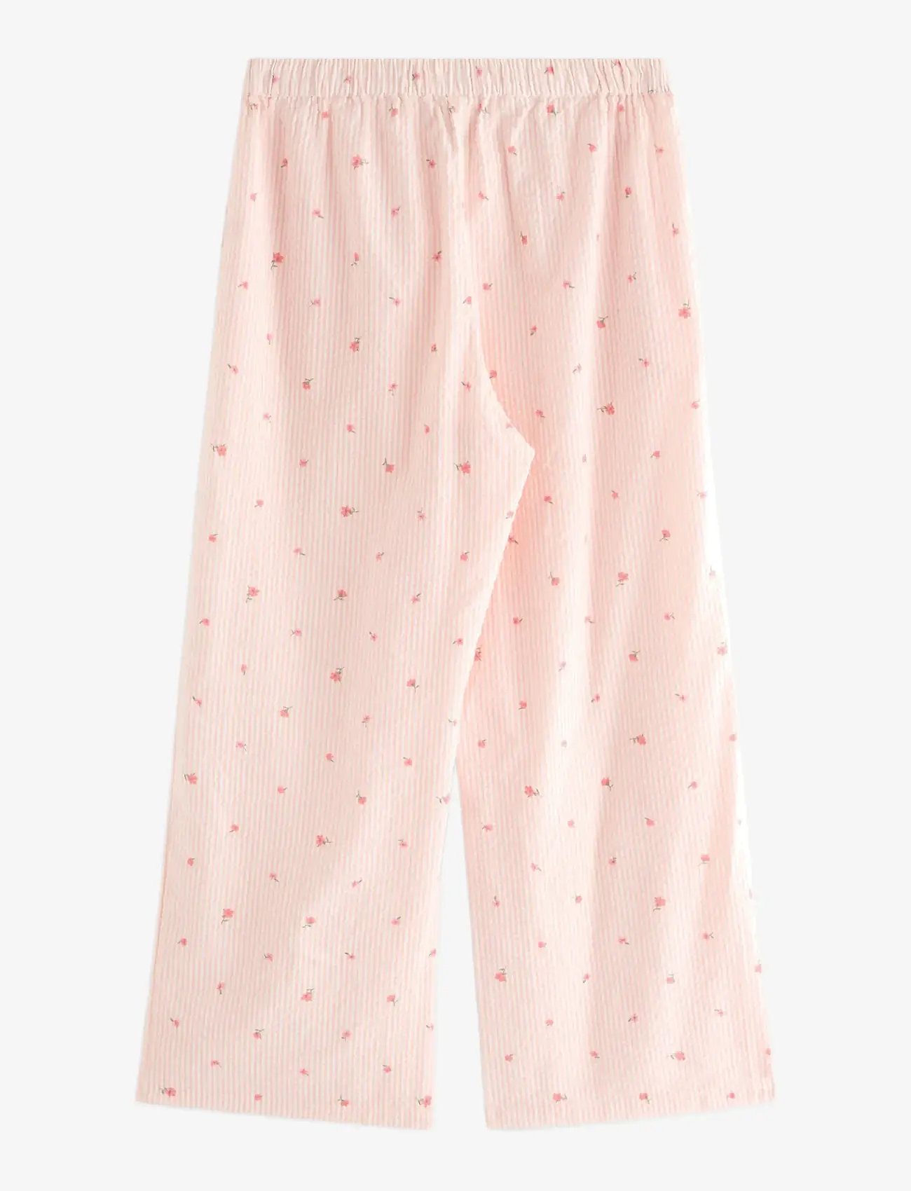 Lindex - Trousers pyjama seersucker - pidžaamapüksid - light coral - 2