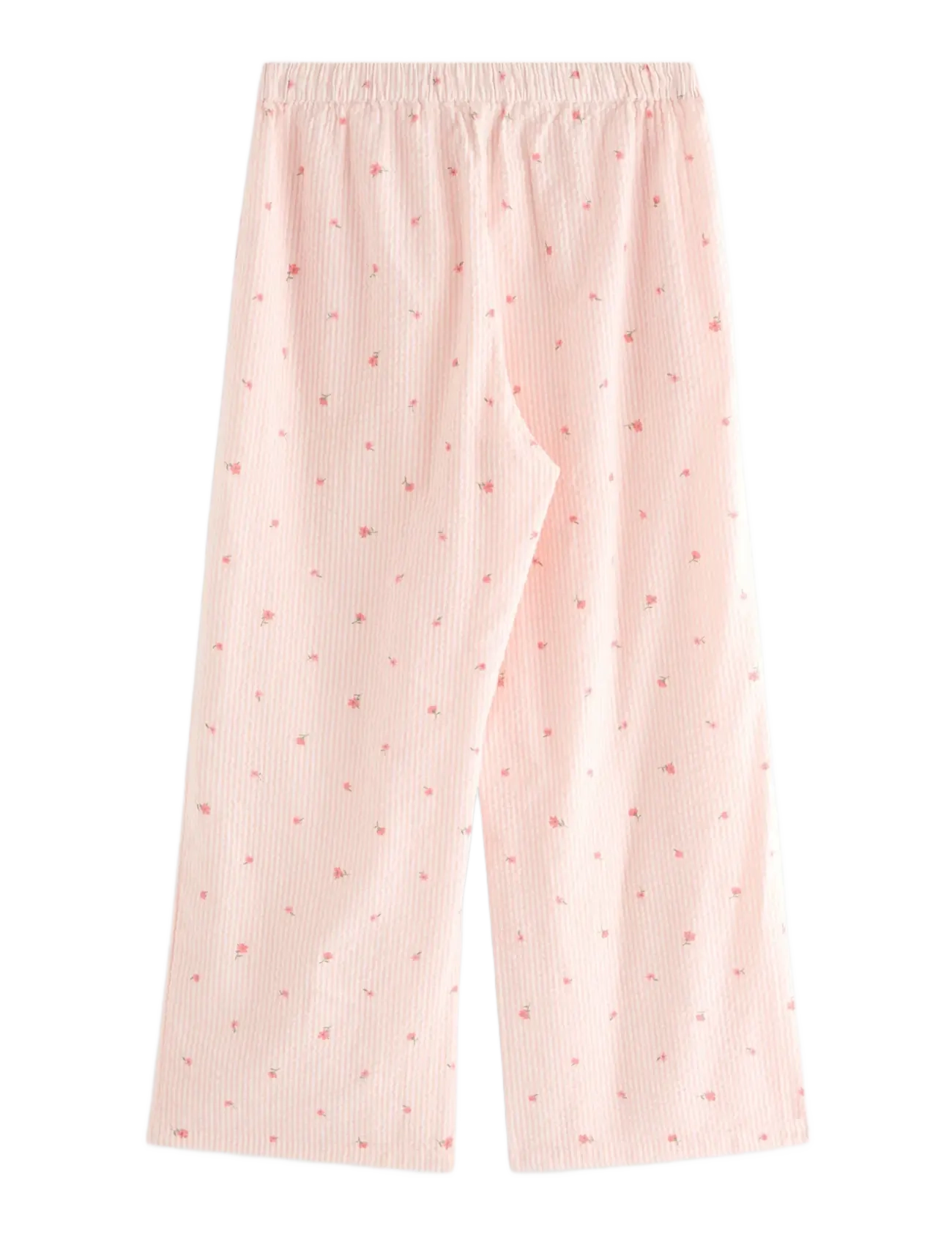 Lindex - Trousers pyjama seersucker - pyjamahose - light coral - 2