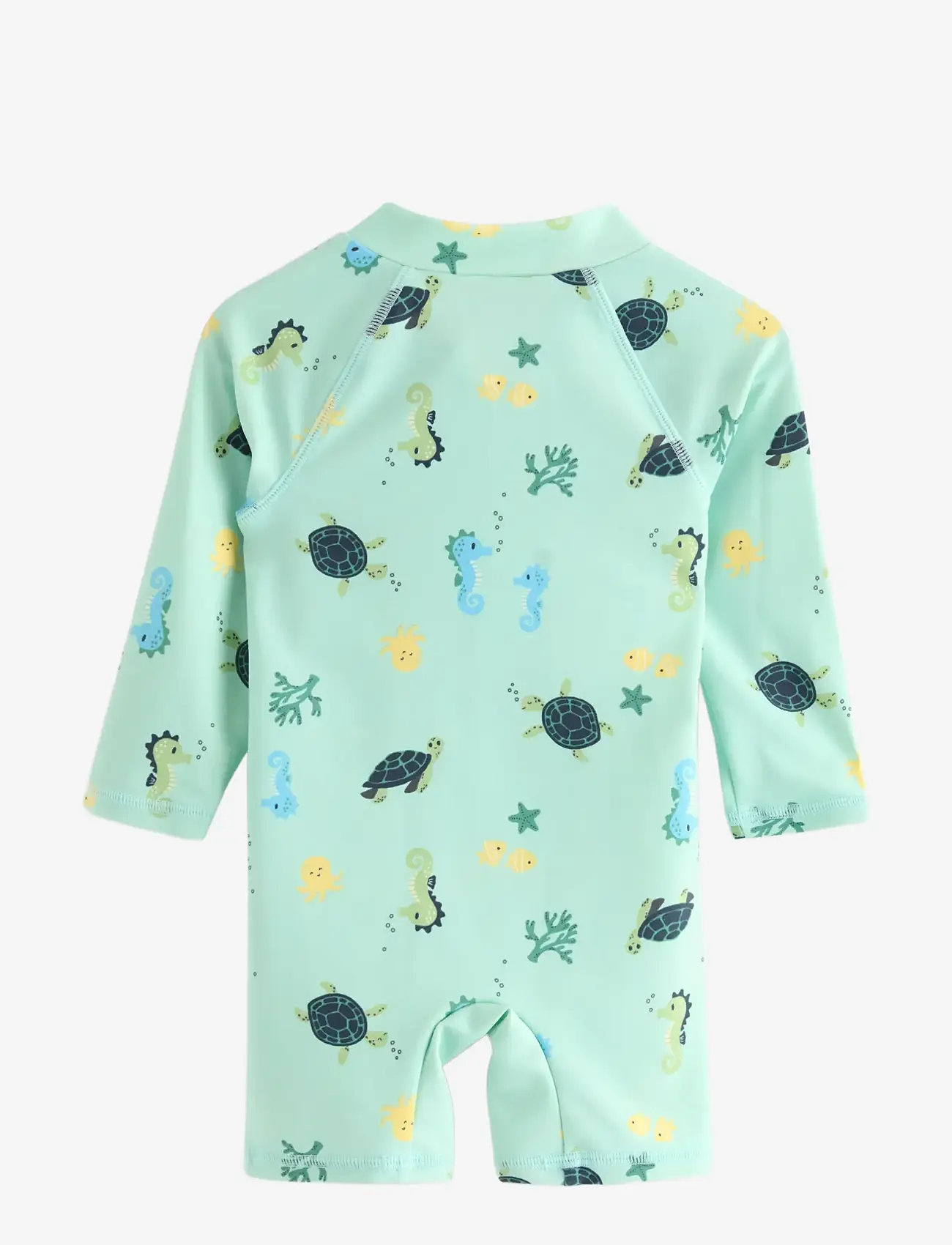 Lindex - UPF 50+ uv-suit - swimsuits - light dusty turquoise - 1