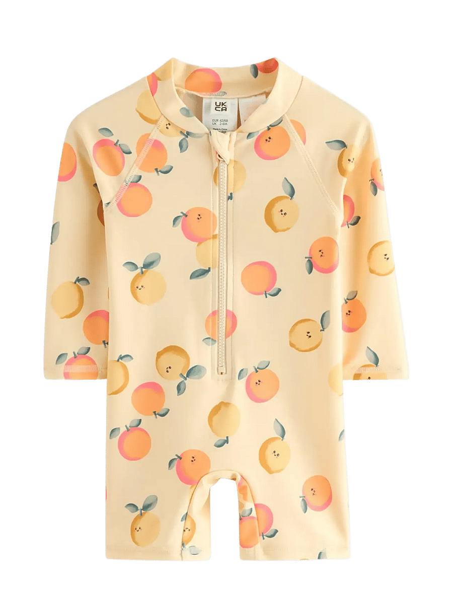 Lindex - UPF 50+ uv-suit - uv-bekleidung - light dusty yellow - 0