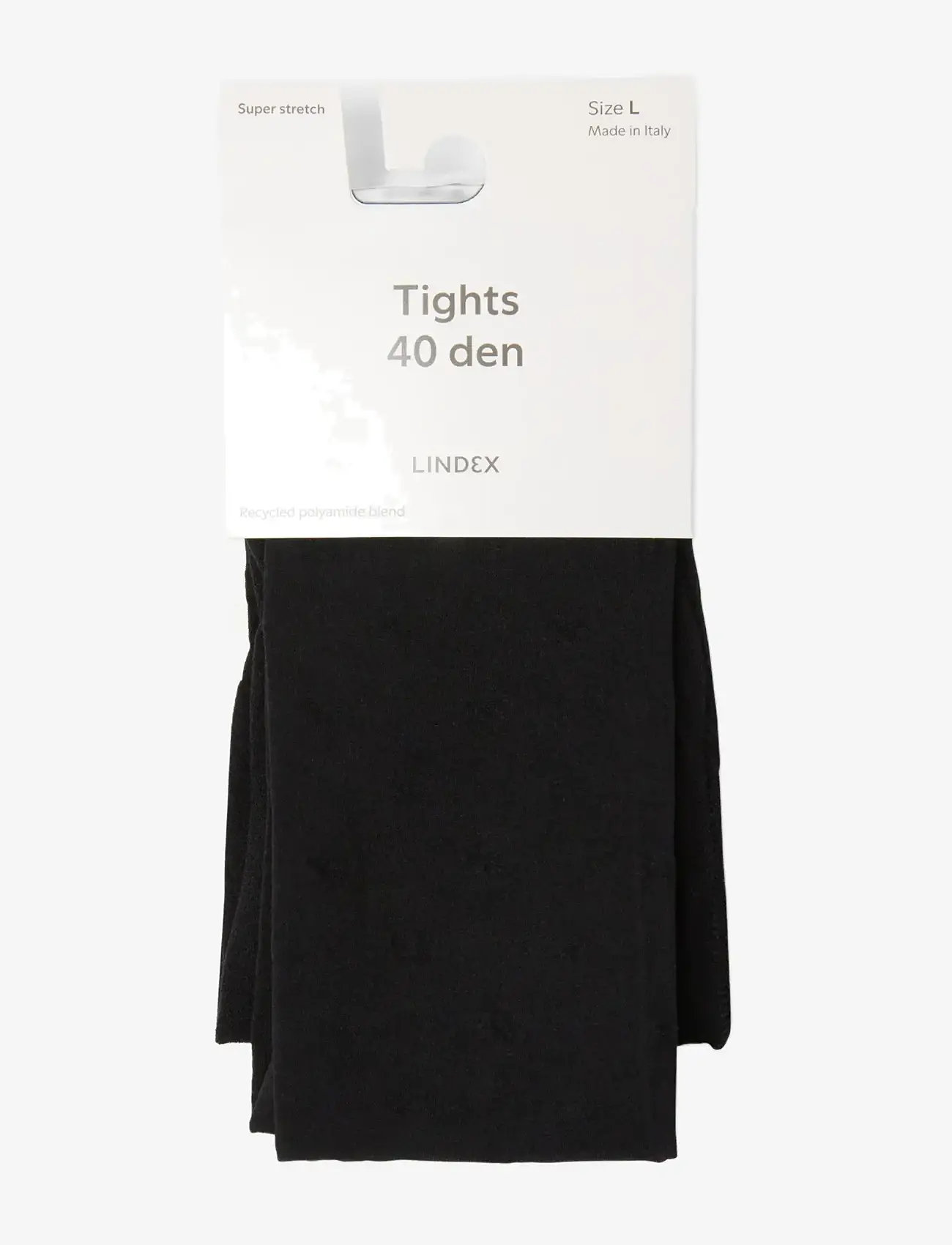 Lindex - Tights with superstretch 40 denier - leggings - black - 1