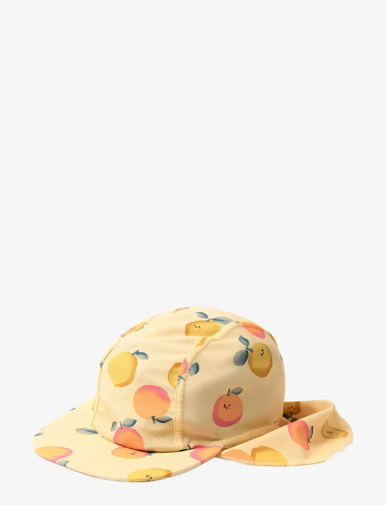 Lindex - UPF 50+ sun hat - badehætter - light dusty yellow - 0