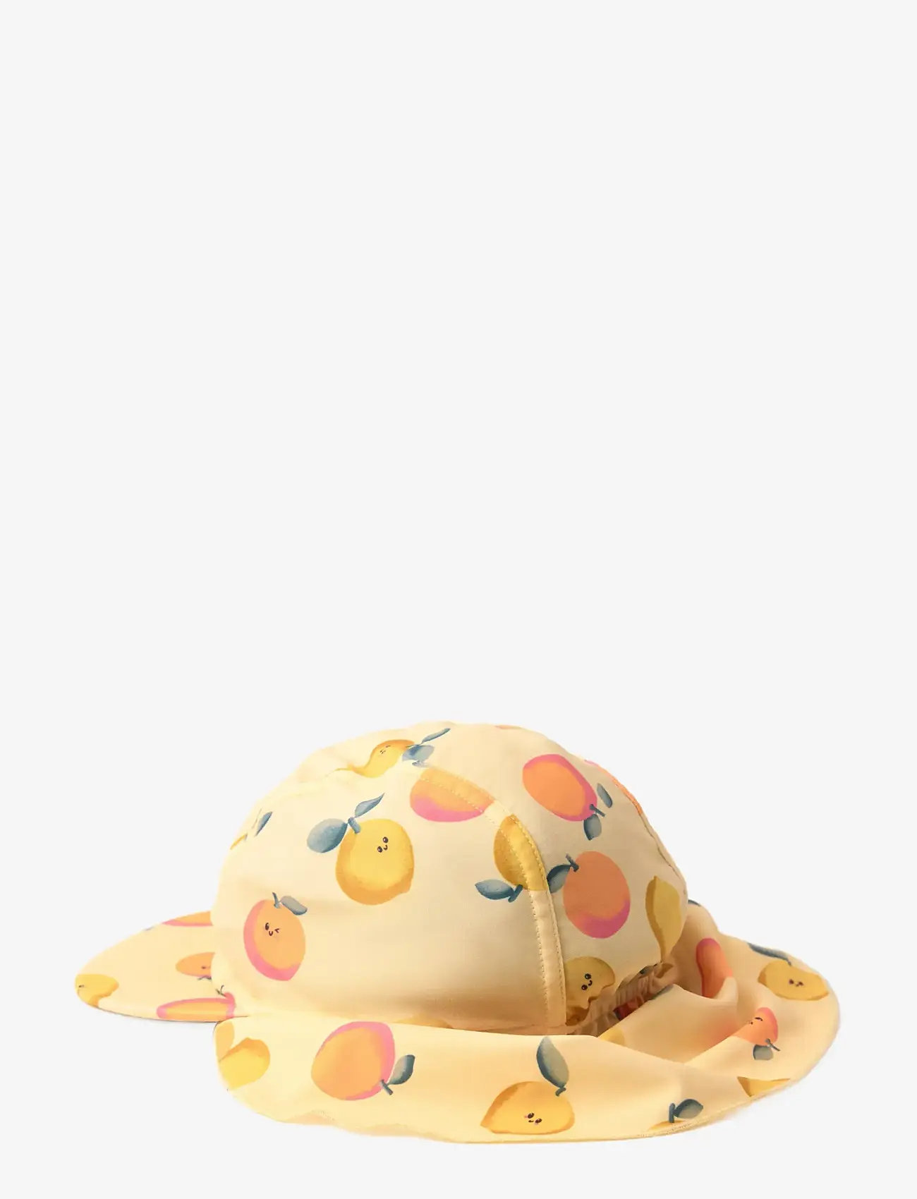 Lindex - UPF 50+ sun hat - badehætter - light dusty yellow - 1