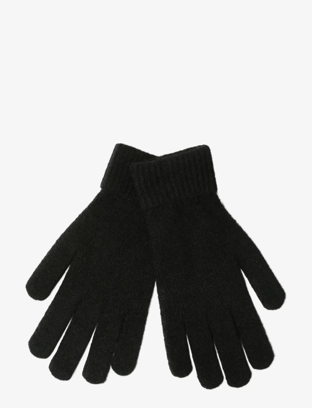 Lindex - Glove knitted Sammy - fingervantar - black - 0