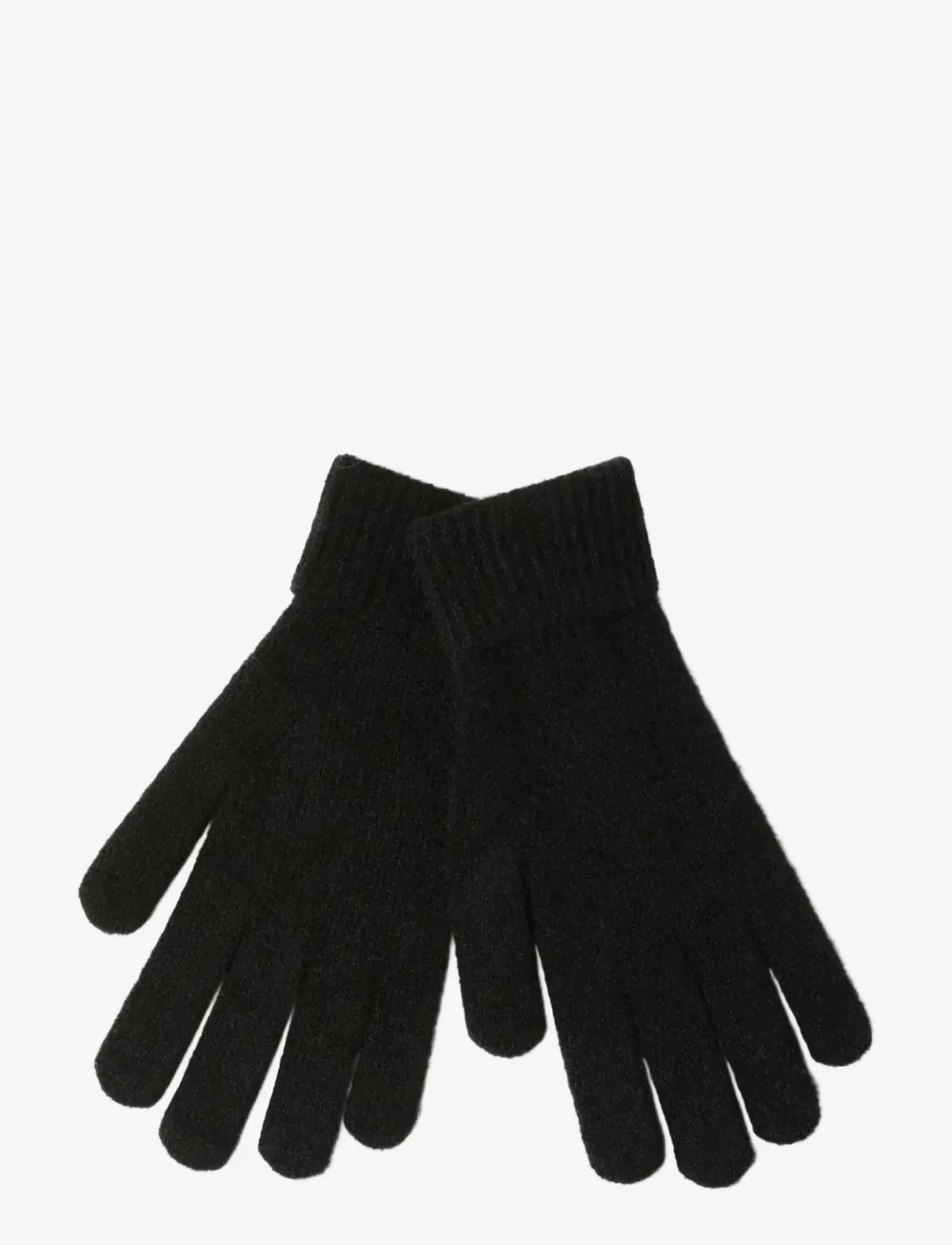 Lindex - Glove knitted Sammy - fingervantar - black - 1
