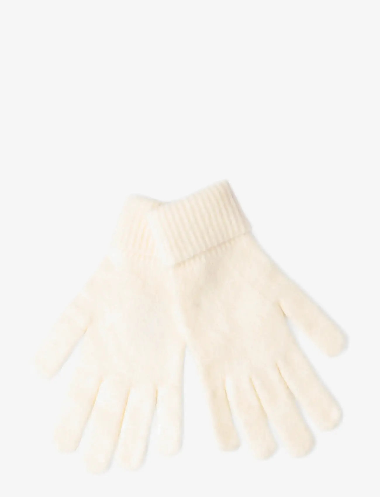 Lindex - Glove knitted Sammy - fingervantar - off white - 0