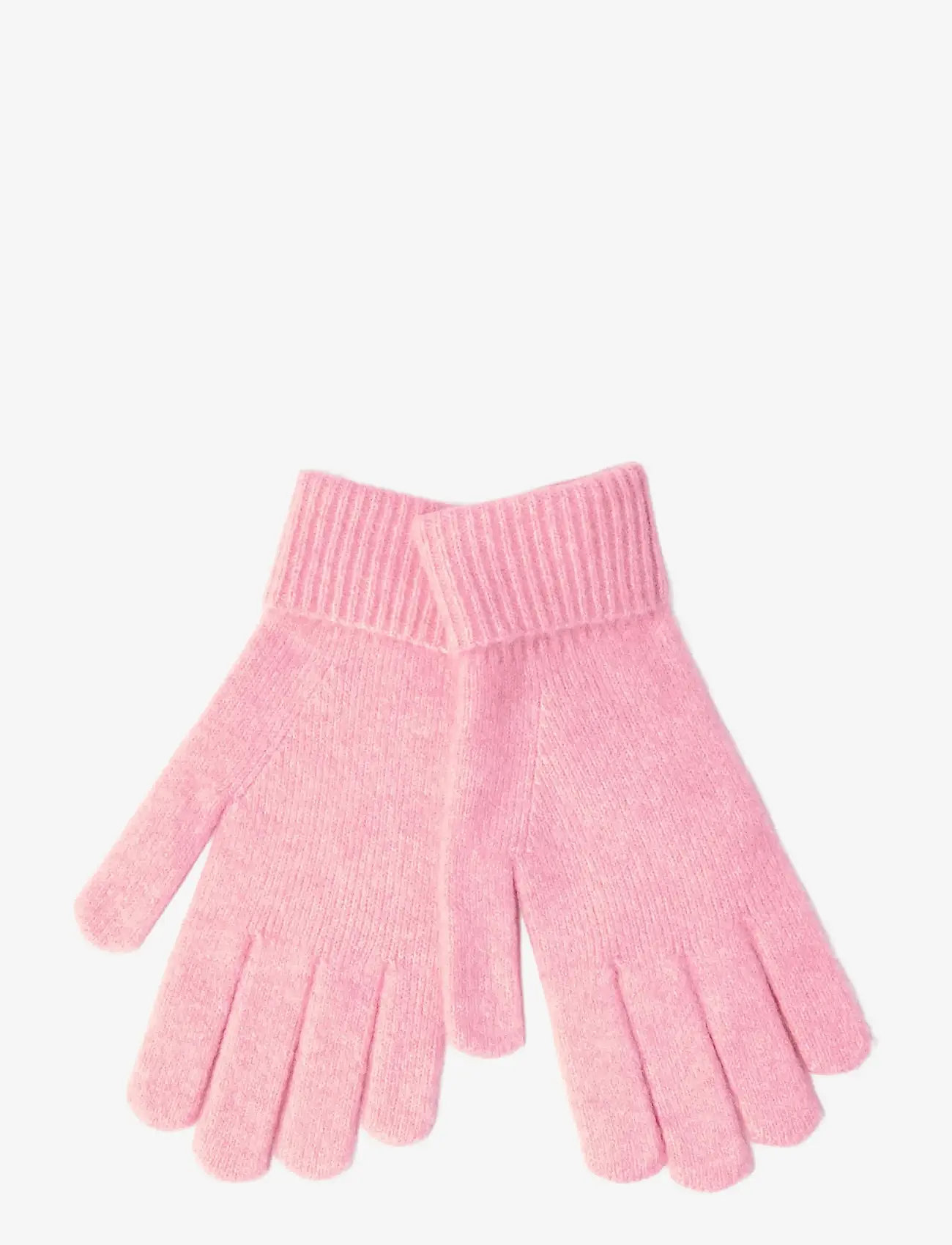 Lindex - Glove knitted Sammy - fingervantar - pink - 1