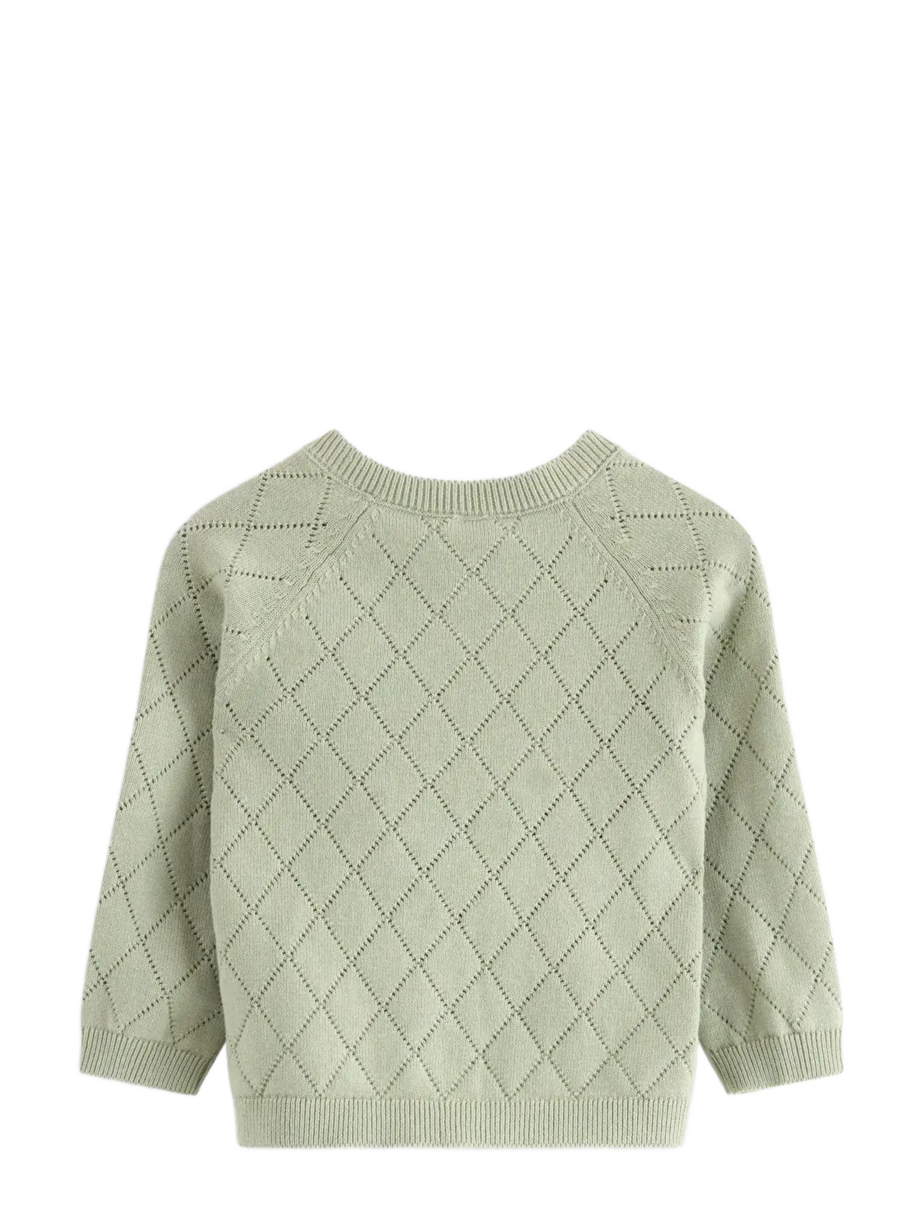 Lindex - Knitted cardigan - cardigans - light dusty green - 1