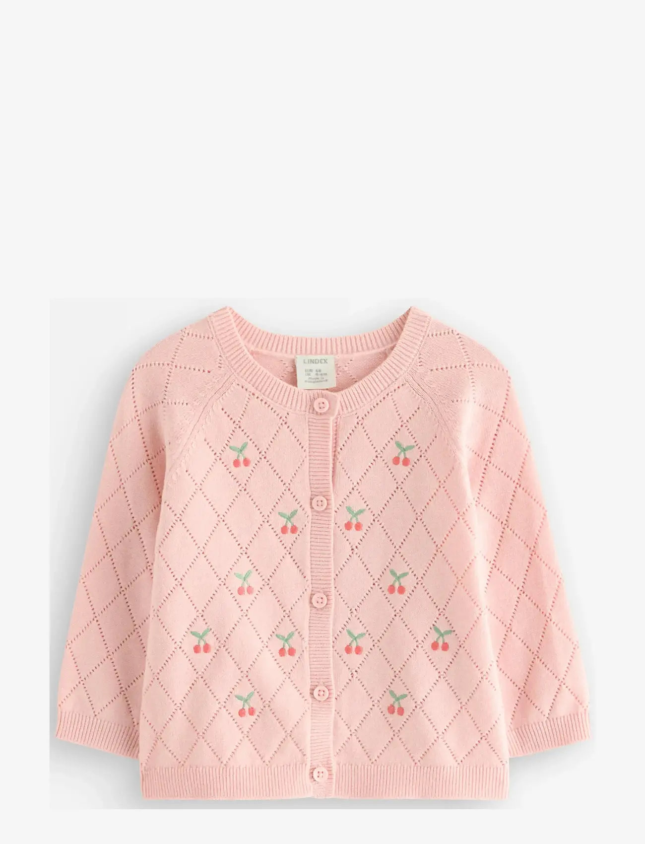 Lindex - Knitted cardigan - kardiganid - light dusty pink - 0