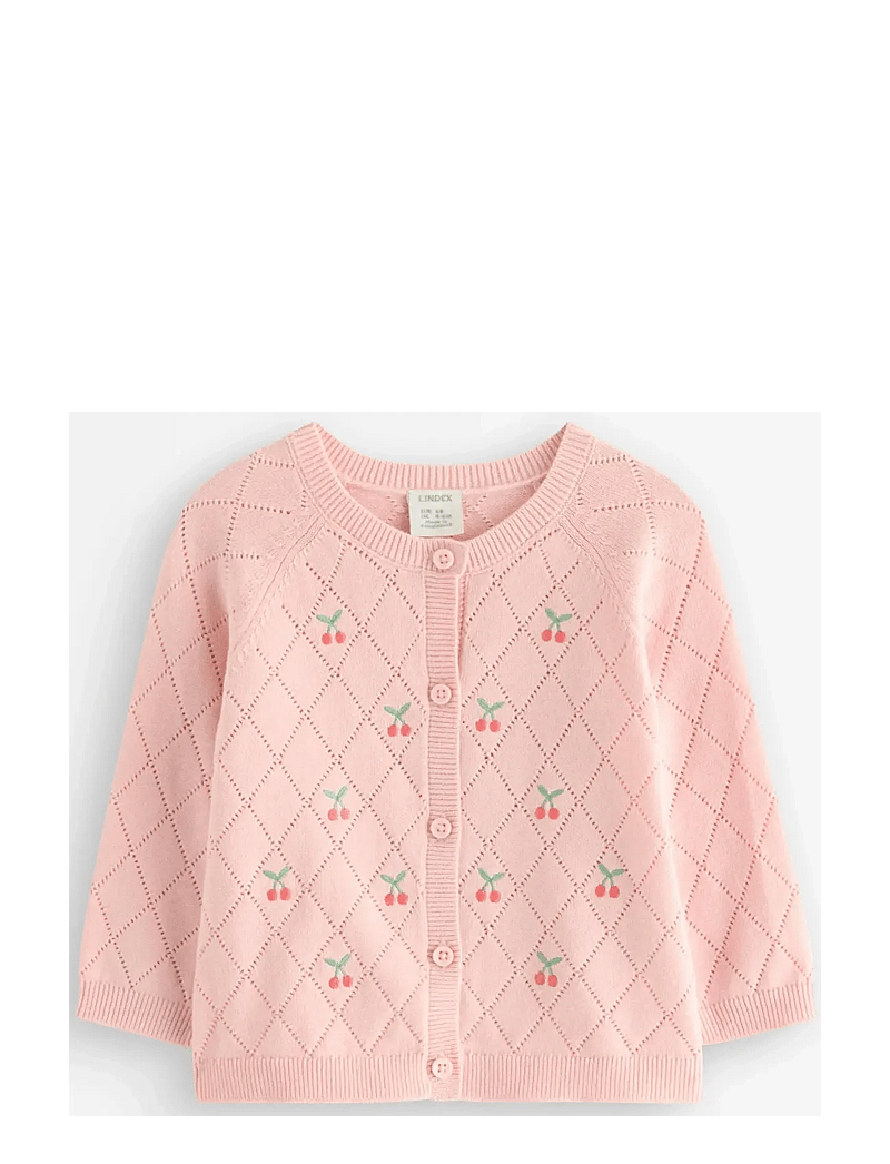 Lindex - Knitted cardigan - kardiganid - light dusty pink - 0