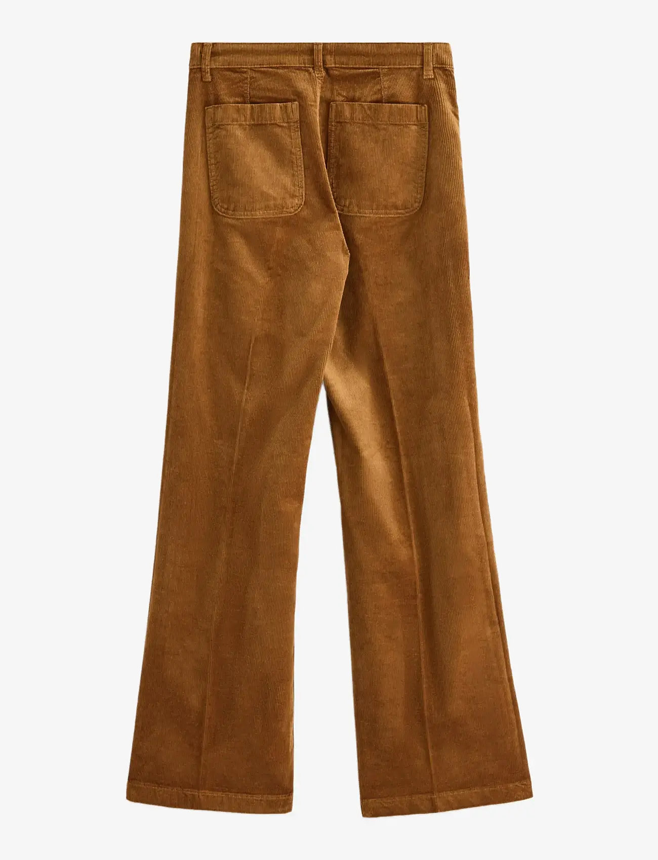 Lindex - Trousers Colette Cord - utsvängda byxor - brown - 2